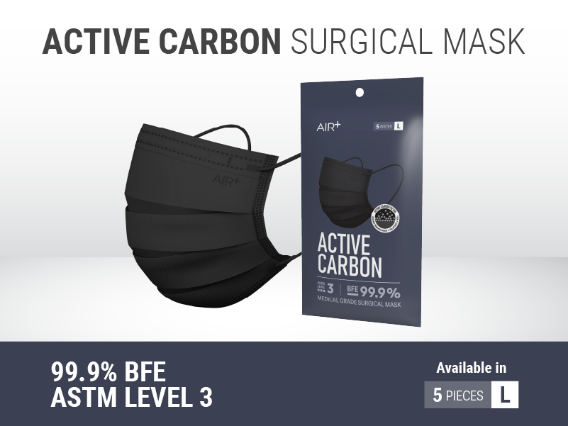 AIR⁺ Active Carbon Surgical Mask